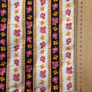 Țesătură din bumbac VOILE STEPPED Ophelia flower digital print