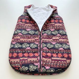 Țesătură din bumbac VOILE STEPPED Daria flower aubergine digital print