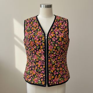 Țesătură din bumbac VOILE STEPPED Ophelia flower digital print