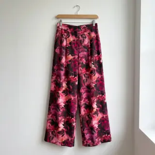 Țesătură din bumbac SATIN Zurie flower digital print