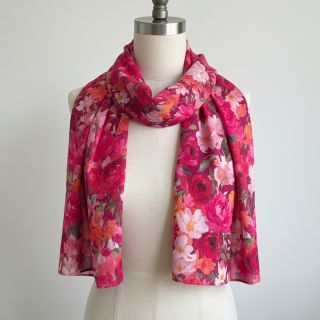 Țesătură din bumbac VOILE Tanja flowers digital print