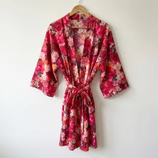Țesătură din bumbac VOILE Tanja flowers digital print