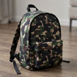 Țesătură din bumbac Camouflage green digital print