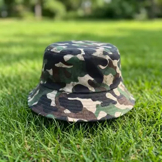 Țesătură din bumbac Camouflage green digital print