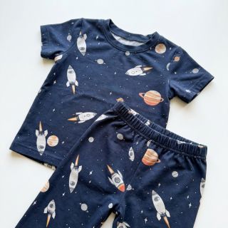 Țesătură din bumbac Space digital print