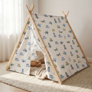 Țesătură din bumbac Vehicles white