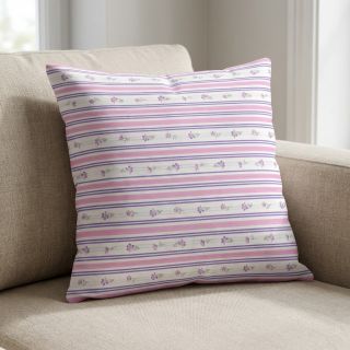 Țesătură din bumbac Fine flowers STRIPE purple