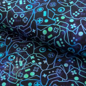 Tricot Gamecontrollers digital print