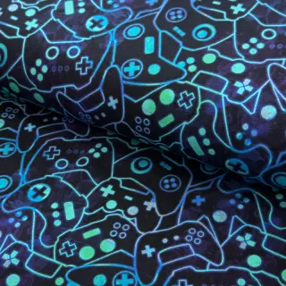 Tricot Gamecontrollers digital print