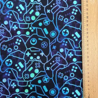 Tricot Gamecontrollers digital print