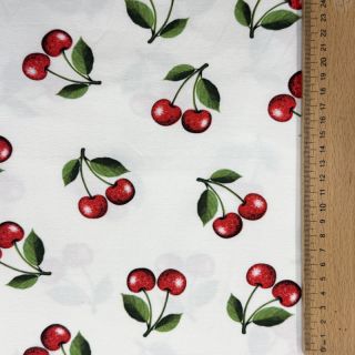 Tricot Cherries digital print
