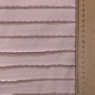 Tricot RUFFLES powder pink