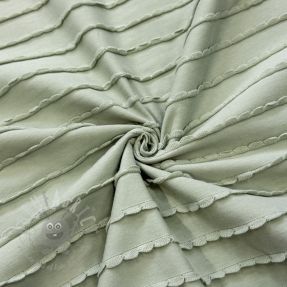 Tricot RUFFLES sage