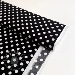 Viscoză RADIANCE Polka dot black
