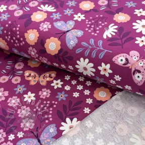Jerse trening Flowers Azriel fuchsia