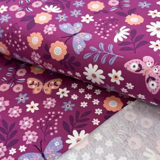 Jerse trening Flowers Azriel fuchsia