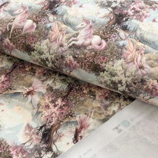 Jerse trening pieptănat Fairy tales digital print