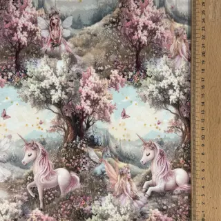 Jerse trening pieptănat Fairy tales digital print