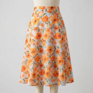 Țesătură din bumbac VOILE Sarah flowers digital print