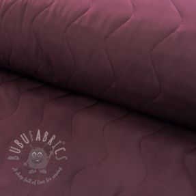 Material textil matlasat ZIG ZAG aubergine