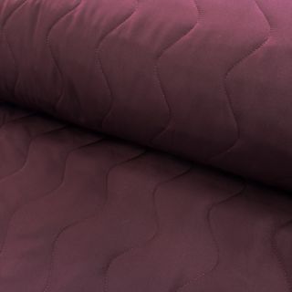 Material textil matlasat ZIG ZAG aubergine