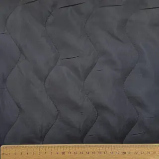 Material textil matlasat ZIG ZAG black