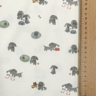 Tricot Dogs digital print ORGANIC
