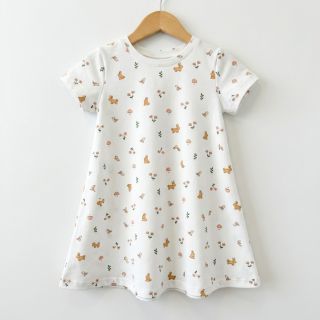 Tricot Bunnies white ORGANIC