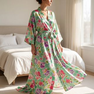 Viscoză ECOVERO Flowers design B digital print