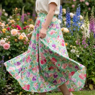 Viscoză ECOVERO Flowers design B digital print