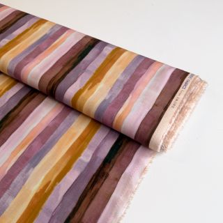 Viscoză RADIANCE Stripes lavender digital print