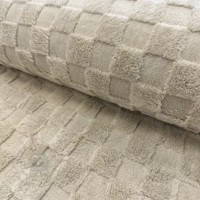Fleece JACQUARD Check ecru