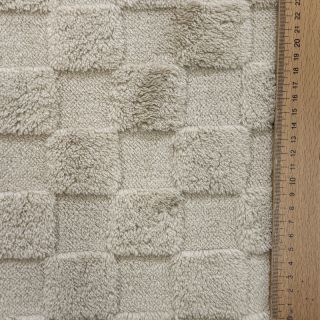 Fleece JACQUARD Check ecru