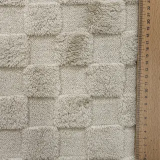 Fleece JACQUARD Check ecru
