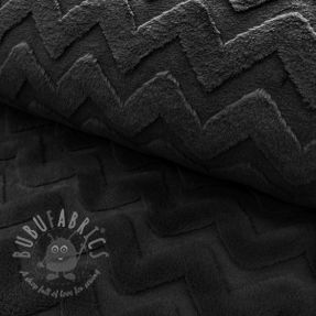 Fleece Abstract black