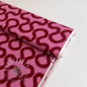Viscoză STRETCH Abstract pink