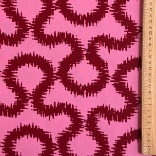 Viscoză STRETCH Abstract pink
