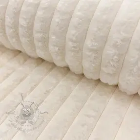Blăniță artificială Stripes Luxe ecru