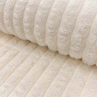 Blăniță artificială Stripes Luxe ecru