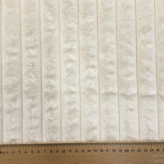 Blăniță artificială Stripes Luxe ecru