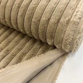 Blăniță artificială Stripes Luxe beige