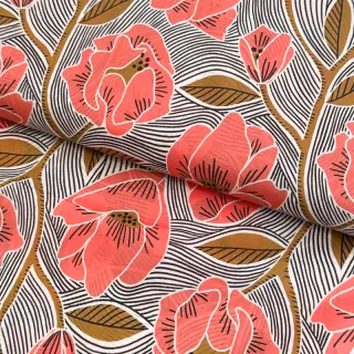 Țesătură din bumbac VOILE Timi flowers