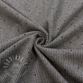 țesătură pentru costum de damă PIED DE POULE BRUSHED Studs