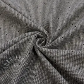 țesătură pentru costum de damă PIED DE POULE BRUSHED Studs