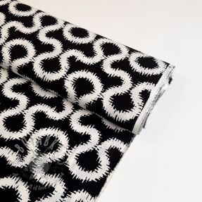 Viscoză STRETCH Abstract black