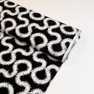 Viscoză STRETCH Abstract black