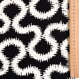 Viscoză STRETCH Abstract black