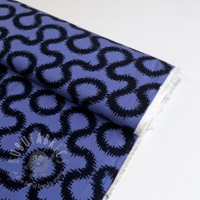 Viscoză STRETCH Abstract blue