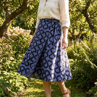 Viscoză STRETCH Abstract blue