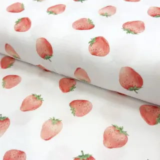 Mușelină Strawberries digital print